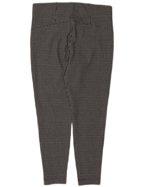 Pantaloni casual pentru femei Marks & Spencer UK 18 XL W36 L28 Black Houndstooth