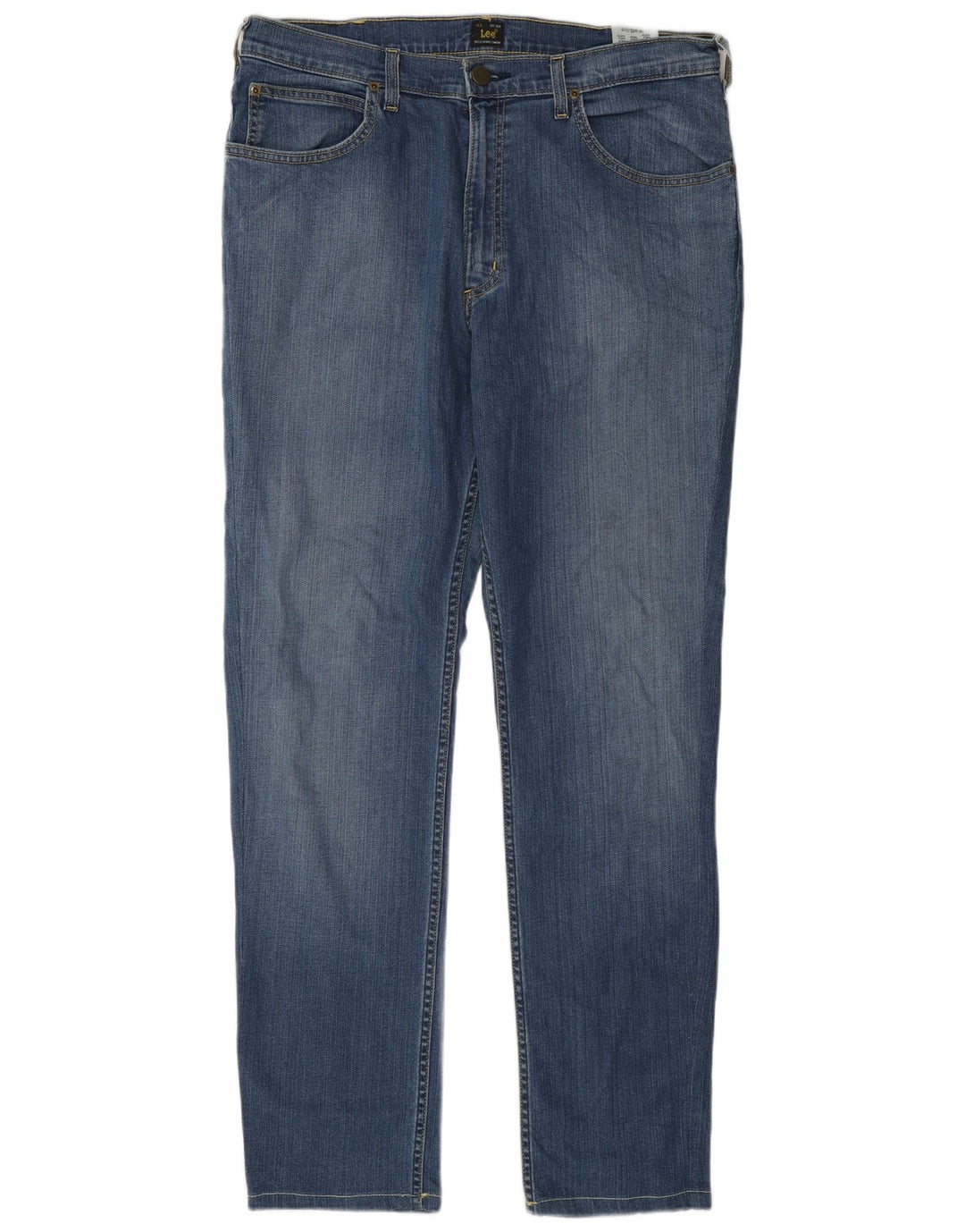 Blugi Lee Brooklyn Straight pentru bărbați W36 L32 Bumbac albastru