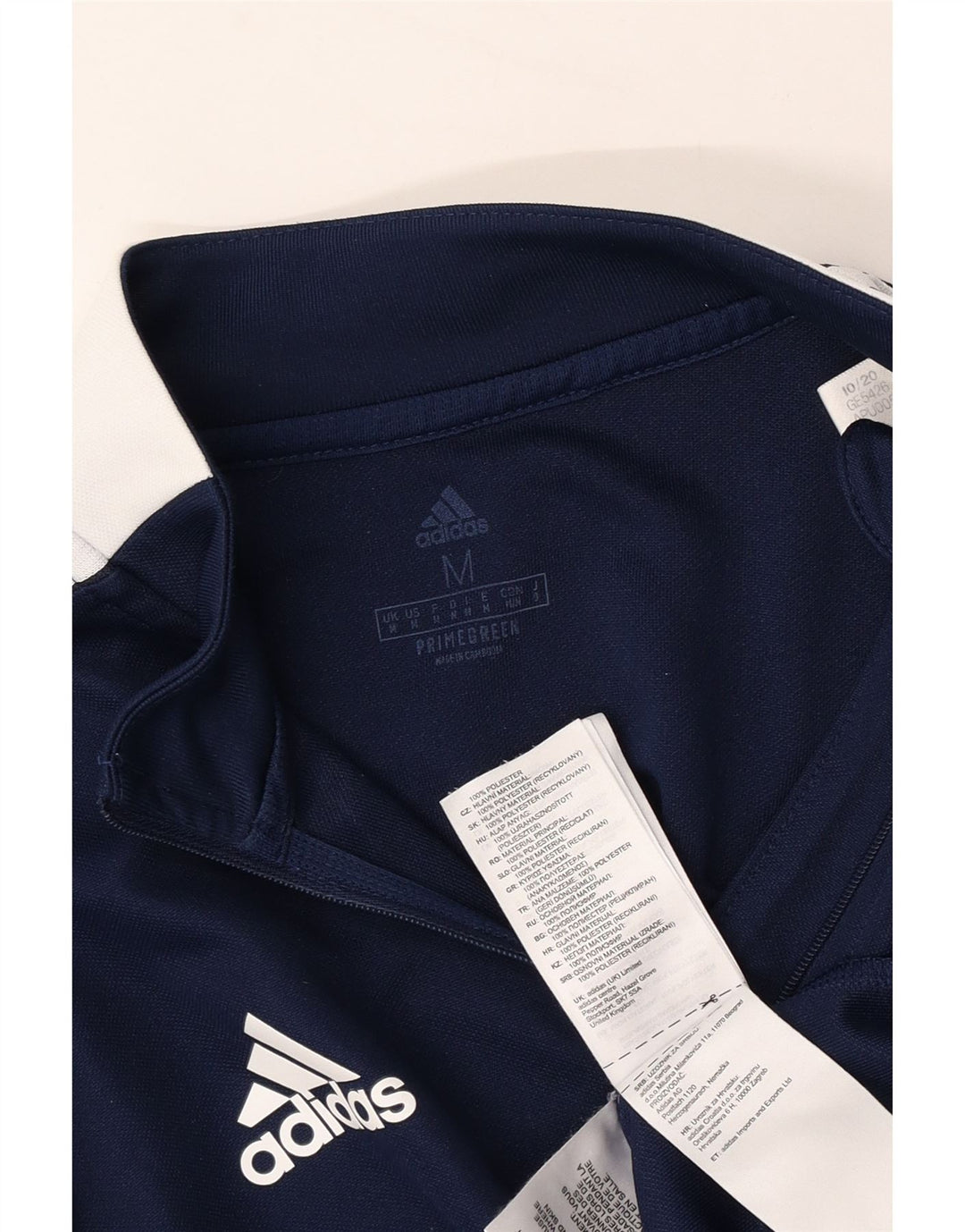 Trening pentru bărbați Adidas Aeroready Pullover Top Mediu Bleumarin Colorblock