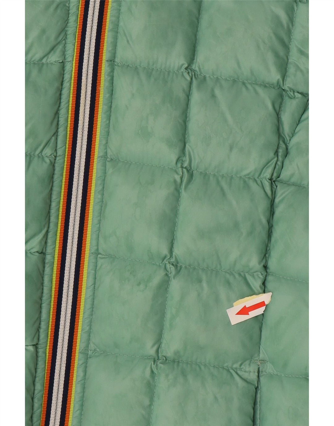 Jachetă căptușită reversibilă cu glugă K-Way pentru fete 11-12 ani poliamidă alb negru