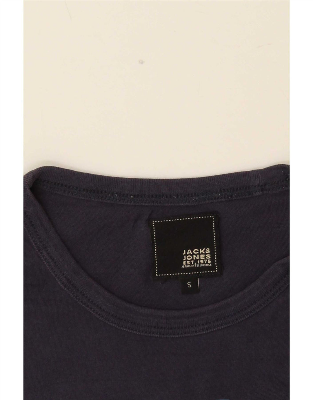 Tricou cu grafic Jack & Jones pentru bărbați Top mic, bleumarin