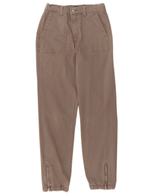 Blugi conici pentru femei Marks & Spencer UK 8 Small W24 L25 Maro Bumbac
