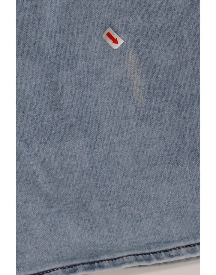 GAP Blugi obișnuiți pentru femei cu picioare largi Mici L27 L29 Bumbac albastru