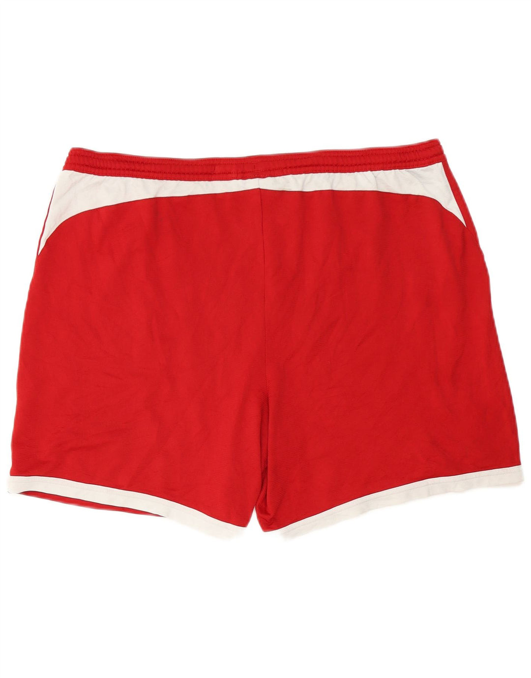 Pantaloni scurți sport Adidas Climalite pentru bărbați, XL, roșu, poliester color bloc