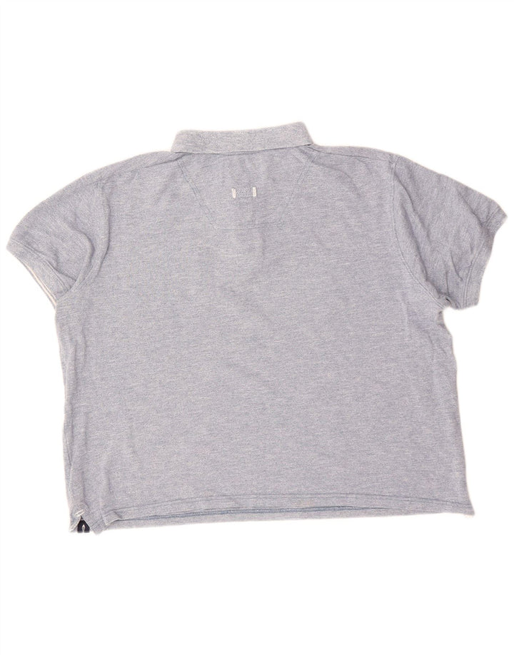 WEIRD FISH tricou polo pentru bărbați 2XL bumbac albastru