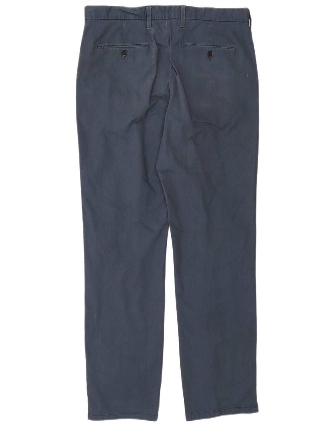 Pantaloni chino pentru bărbați Marks & Spencer, cu ajustare normală, L34 L32, bumbac albastru