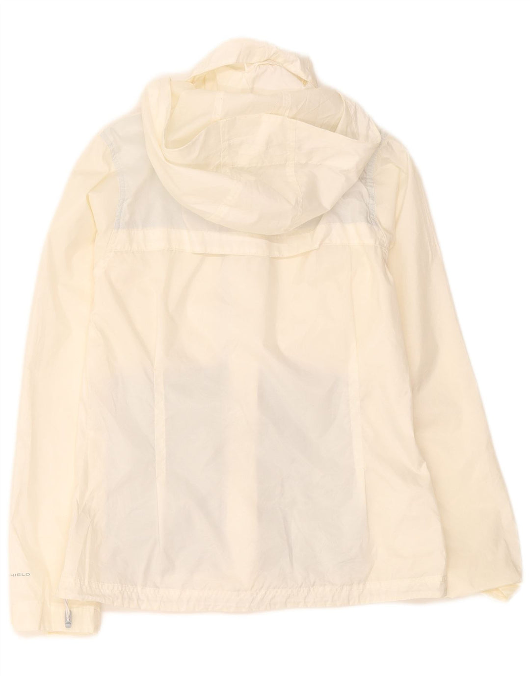 Jachetă de ploaie supradimensionată cu glugă Columbia UK 10 Small White