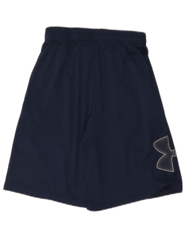 Pantaloni scurti sport grafic pentru femei UNDER ARMOUR UK 4 XS bleumarin