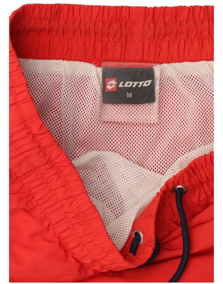 Pantaloni scurți de înot Lotto pentru bărbați poliamidă portocaliu mediu