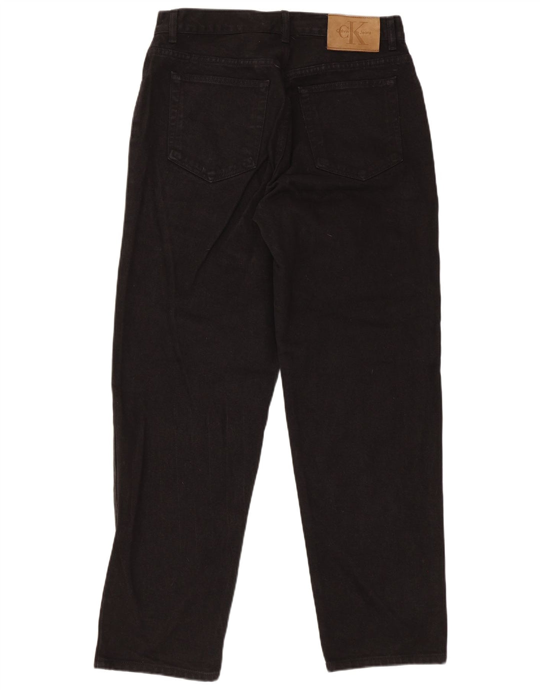 Blugi Calvin Klein pentru bărbați, obișnuiți, drepti, W32 L30, bumbac negru