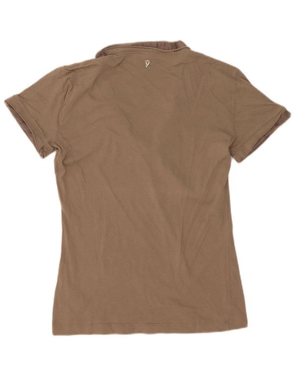 Dondup Tricou pentru femei Top UK 12 Medium Khaki Bumbac