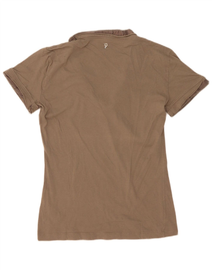 Dondup Tricou pentru femei Top UK 12 Medium Khaki Bumbac