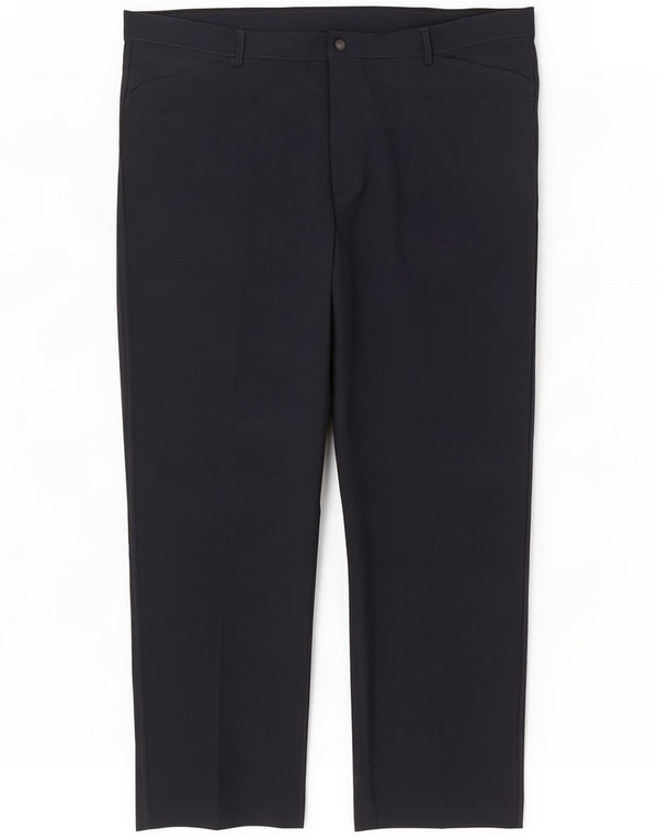Farah Pantaloni casual pentru bărbați, cu croiala clasică, W48 L31, poliester bleumarin
