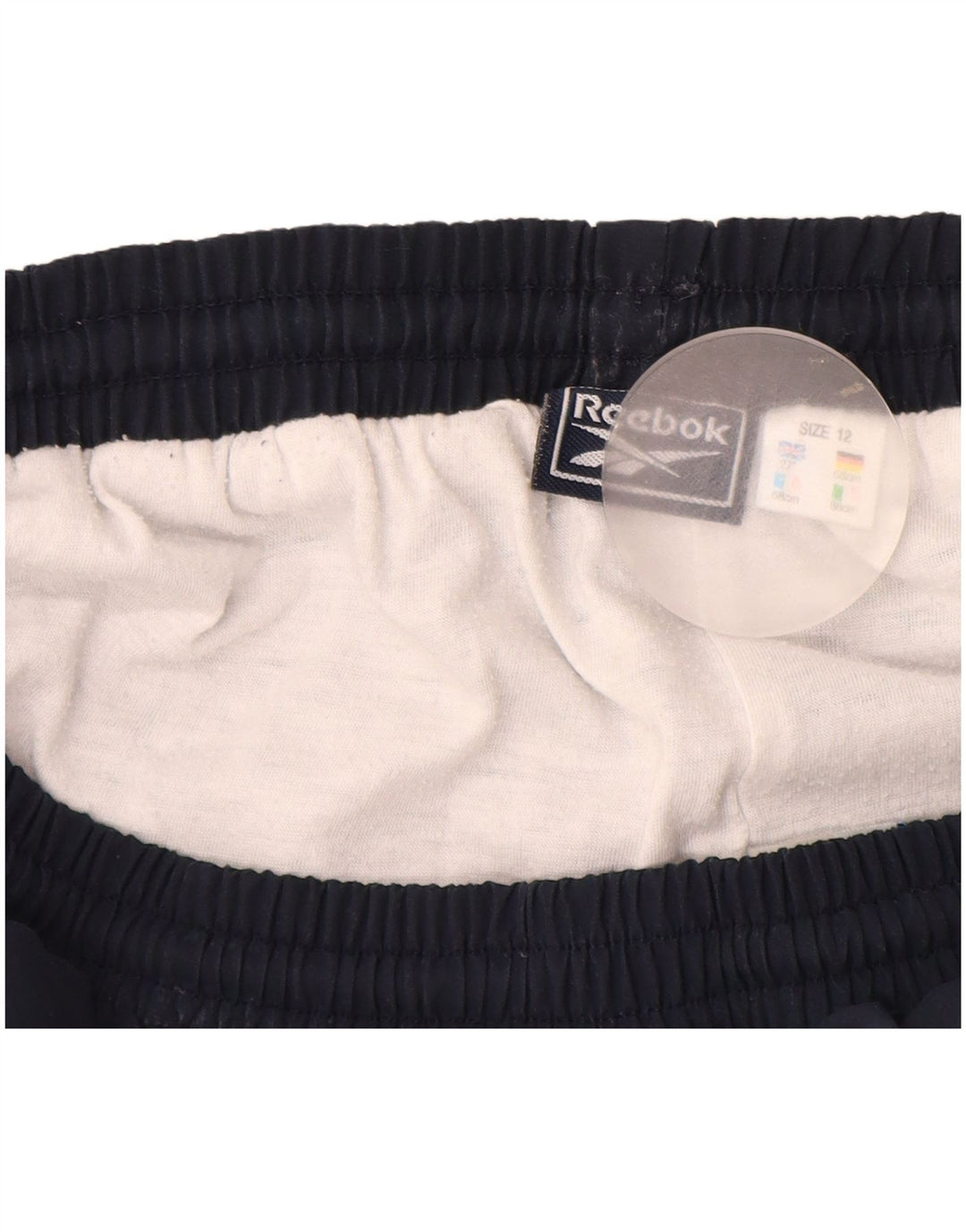 Pantaloni de trening pentru femei Reebok Pantaloni de jogging UK 12 Medium Bleumarin Poliester