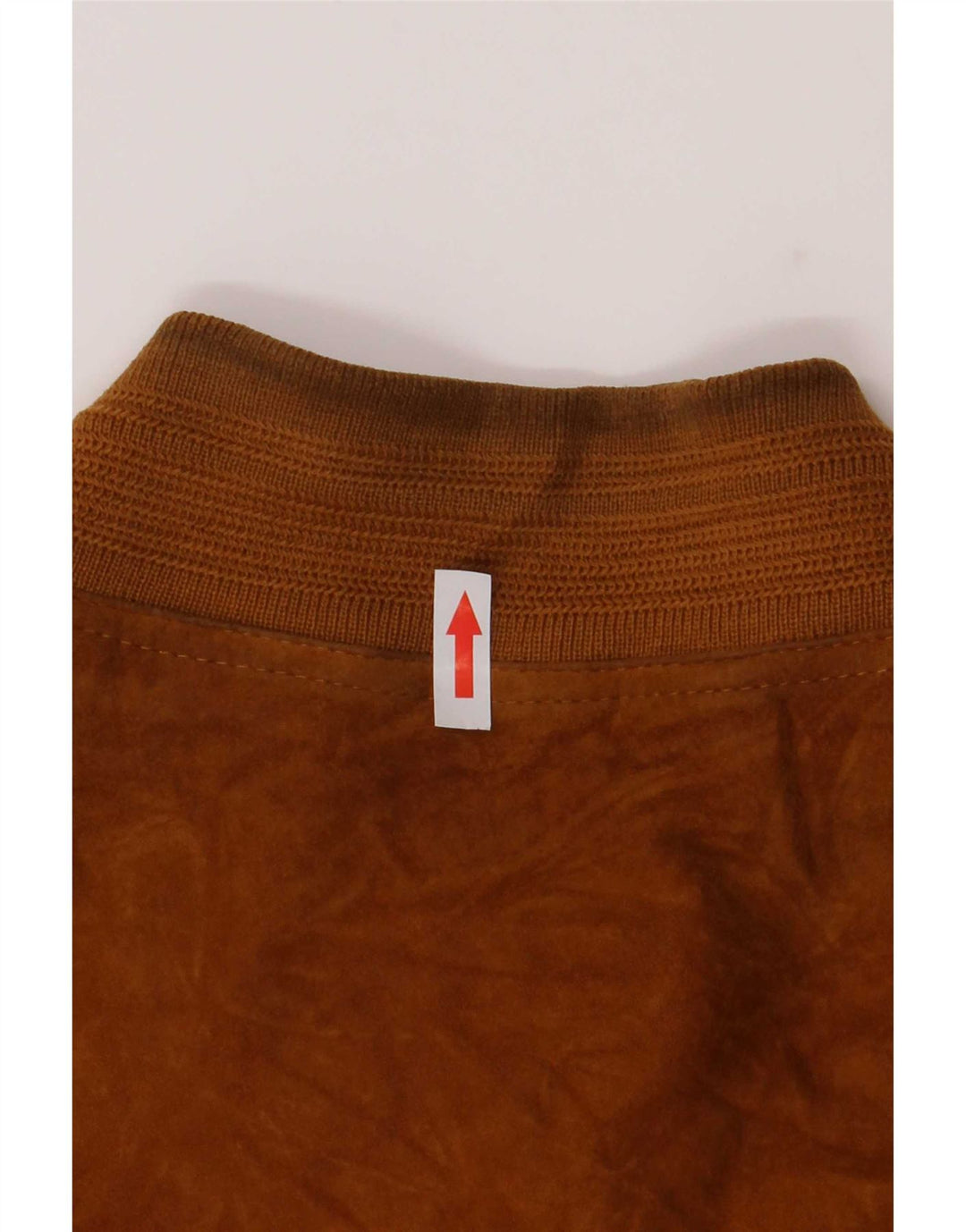 Bomber vintage pentru bărbați din piele intoarsa IT 48 Medium Beige Piele