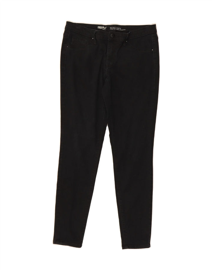 MOSSIMO Womens Stretch Mid Rise Jegging Jeans US 8 Medium W29 L27 Black Vintage Mossimo and Second-Hand Mossimo from Messina Hembry 