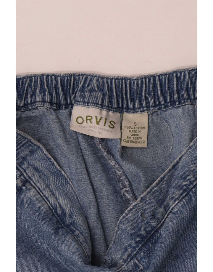 Blugi drepți obișnuiți pentru femei Orvis Mici L32 L25 Bumbac albastru
