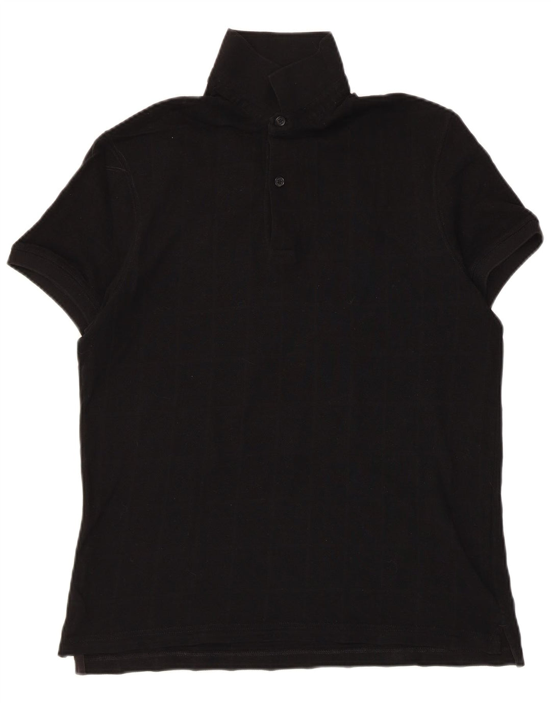 Tricou polo pentru bărbați MASSIMO DUTTI, mediu negru