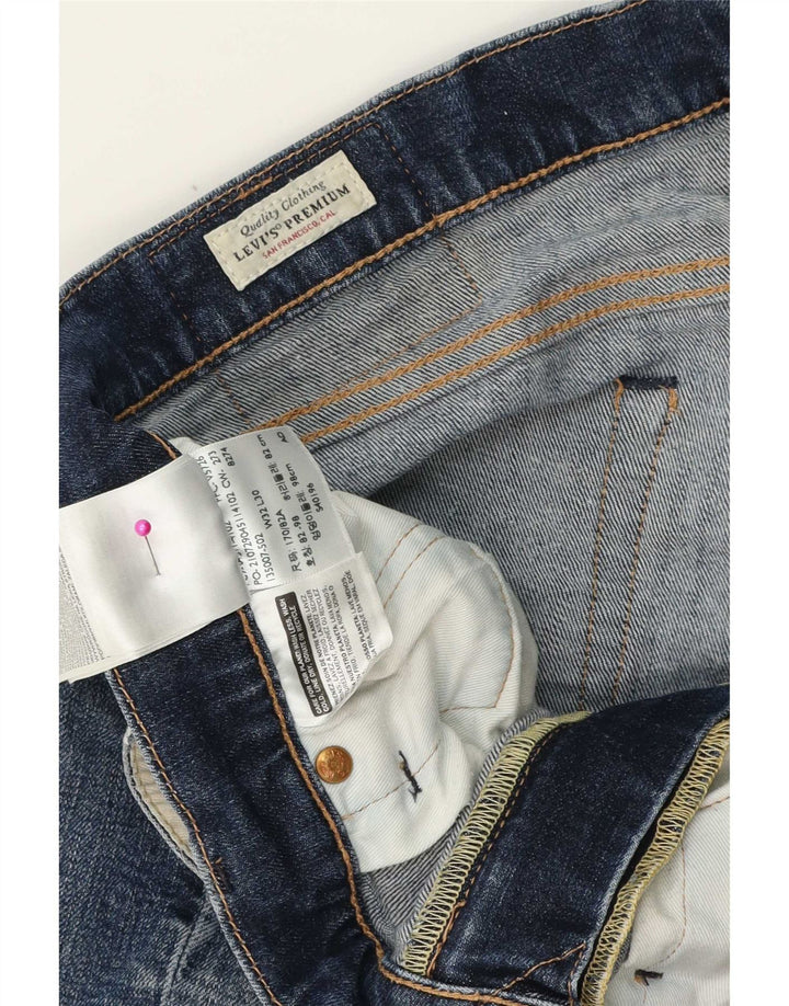 Blugi slim pentru bărbați Levi's W32 L30 Bumbac albastru