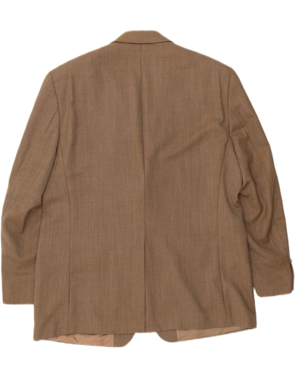 Jachetă pentru bărbați Ralph Lauren pentru bărbați, cu 2 nasturi, UK 44 XL, bej, lână în spinare