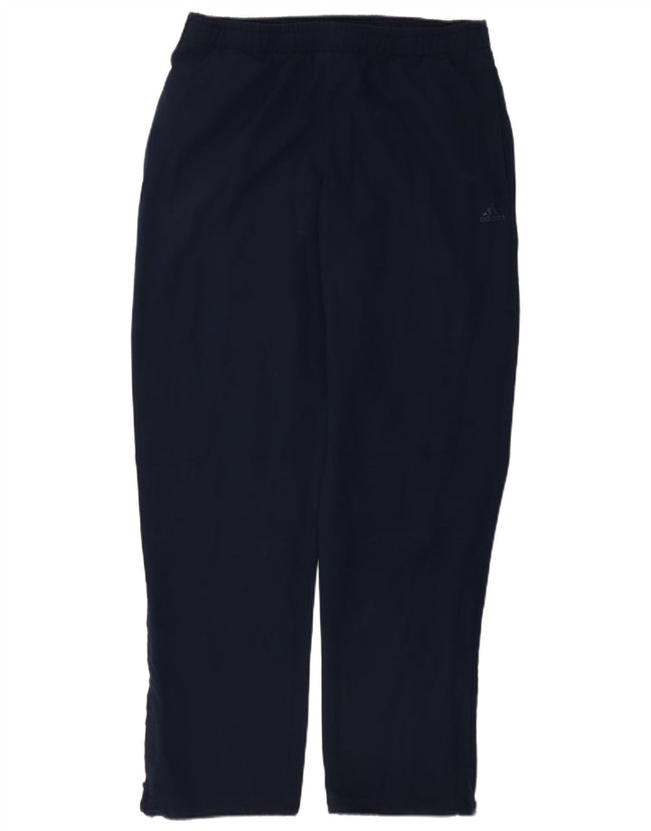 Pantaloni de trening Adidas Climalite pentru bărbați, poliester mediu bleumarin