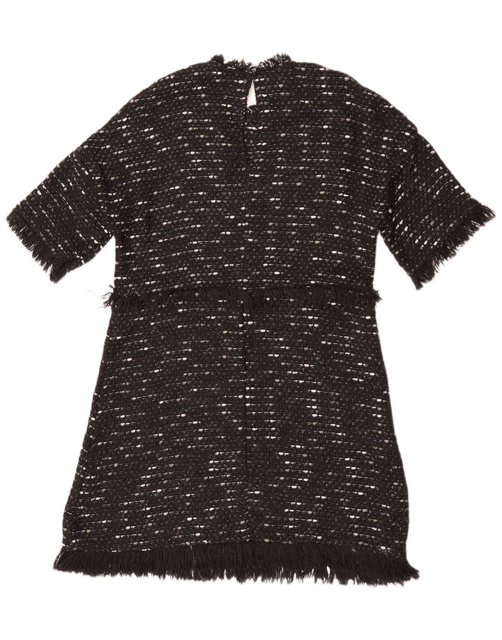 Rochie cu pulover pentru femei Zara UK 12 Medium Black Flecked