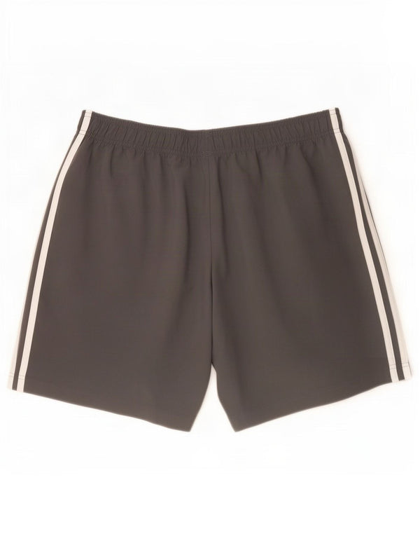 Pantaloni scurți sport pentru bărbați Adidas XL poliester gri