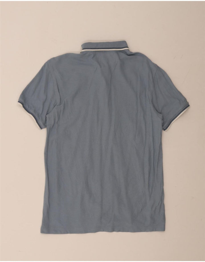 PENGUIN Tricou polo pentru bărbați, bumbac albastru mediu