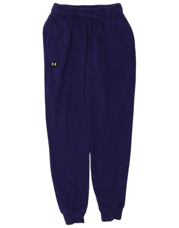 Pantaloni de trening Under Armour pentru femei Joggeri UK 12 Bumbac violet mediu