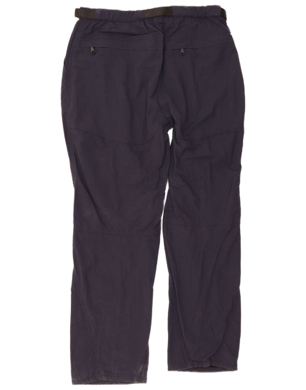 Pantaloni rohan pentru bărbați, drepti, XL W38 L32, poliester bleumarin