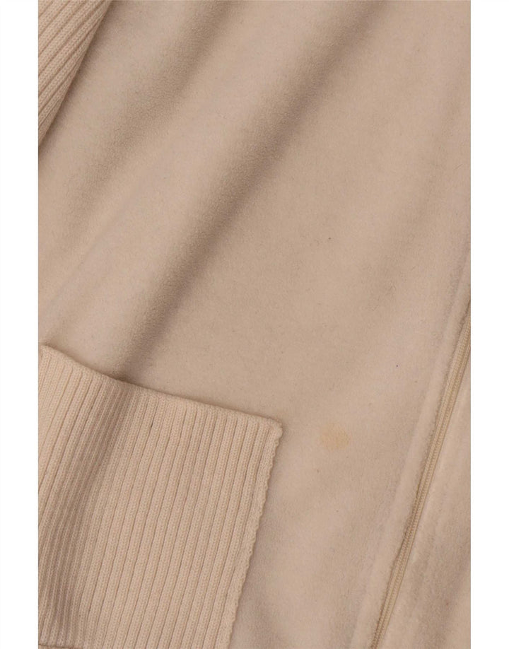 Pulover cardigan Fila pentru femei UK 12 Medium Bej Poliacrilic