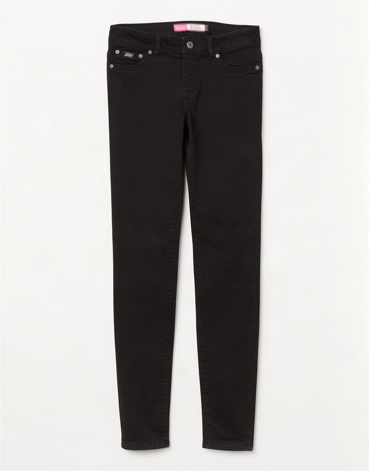 Blugi jegging Alexia Superdry pentru femei W28 L32 bumbac negru
