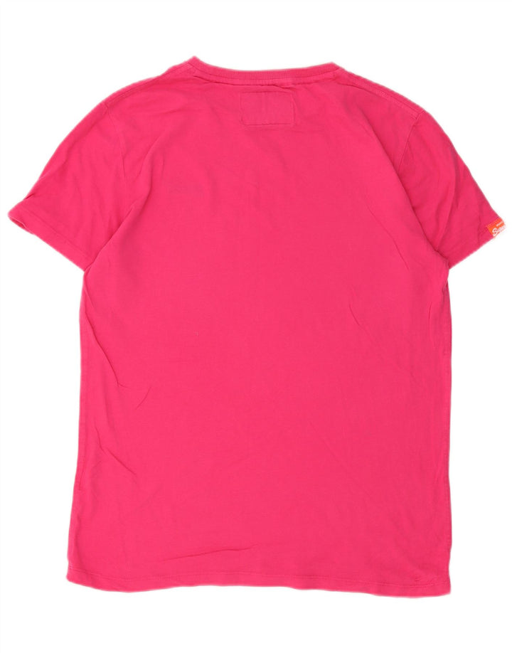 Tricou Superdry pentru femei Top mare bumbac roz
