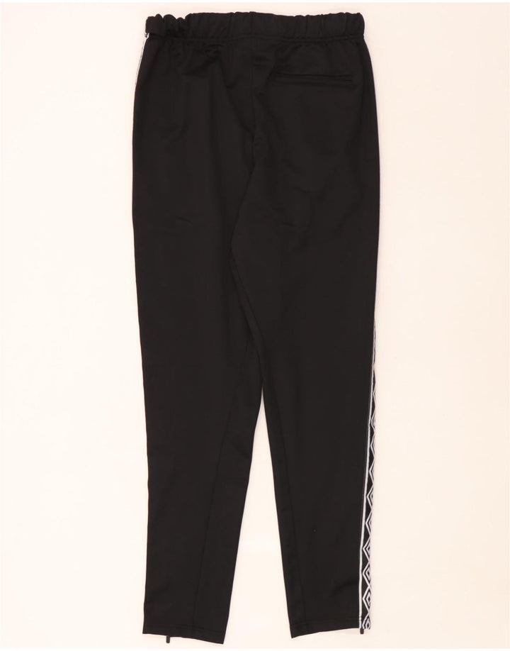 Pantaloni de trening grafic Umbro pentru bărbați, mari, negru, poliester