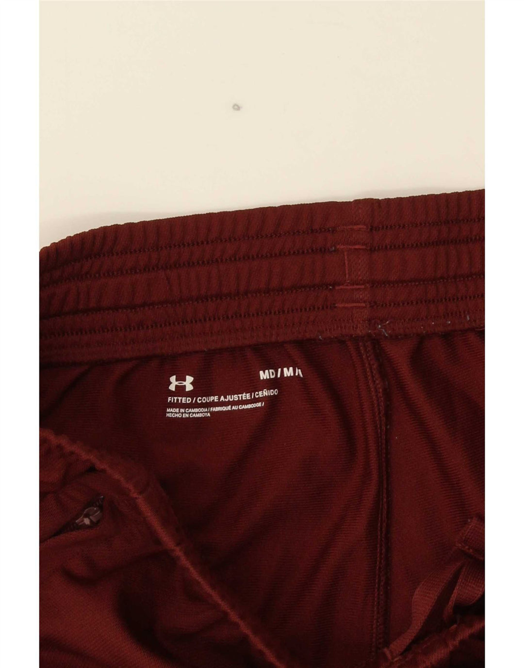 Pantaloni de trening Under Armour pentru bărbați, mediu burgundy