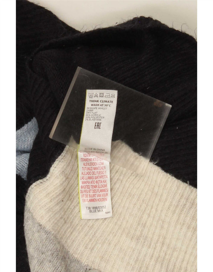 Pulover cu gât țestoasă pentru femei Marks & Spencer UK 10 mic multicolor