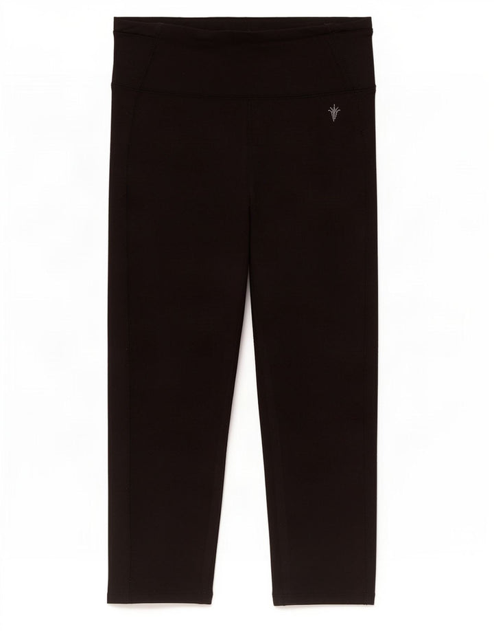 Leggings Capri pentru femei Marks & Spencer UK 12 Poliester mediu negru