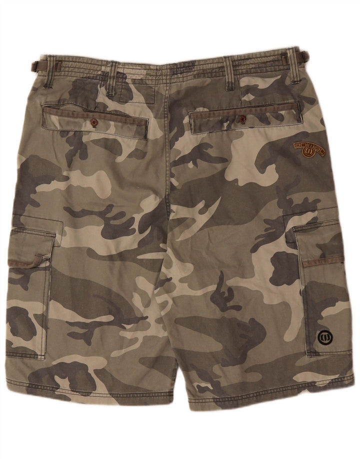 Pantaloni scurți cargo pentru bărbați ANIMAL 2XL W42 bumbac camuflaj kaki