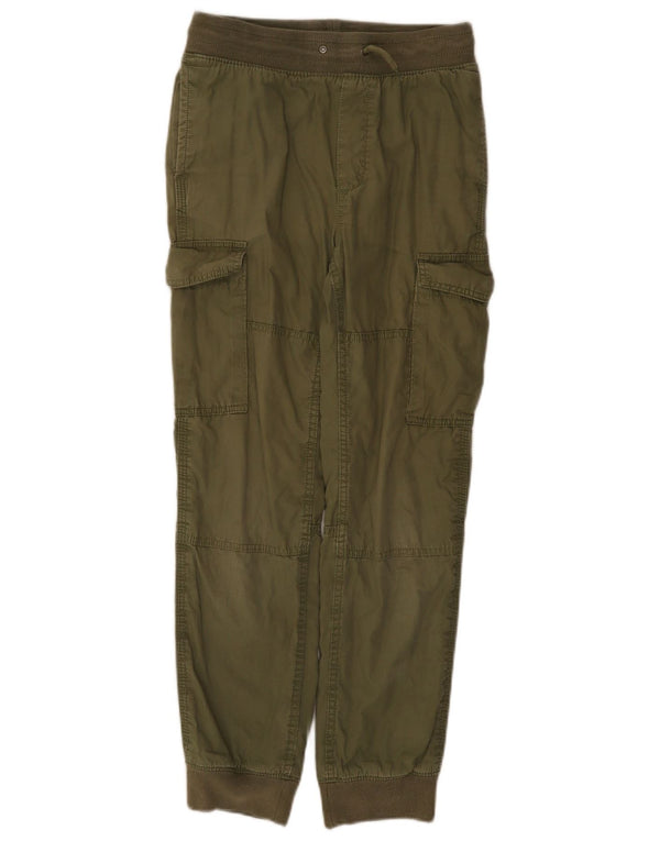 Gap Boys Joggers Pantaloni cargo 11-12 ani W26 L27 Verde Bumbac