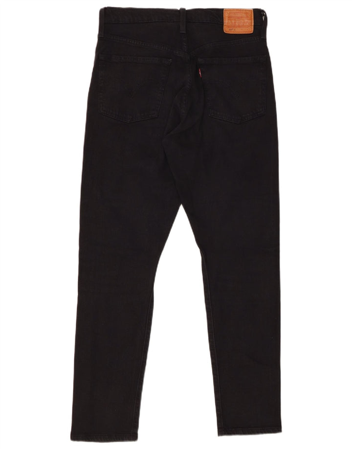 Blugi drepti pentru femei LEVI'S 501 W26 L28 bumbac negru
