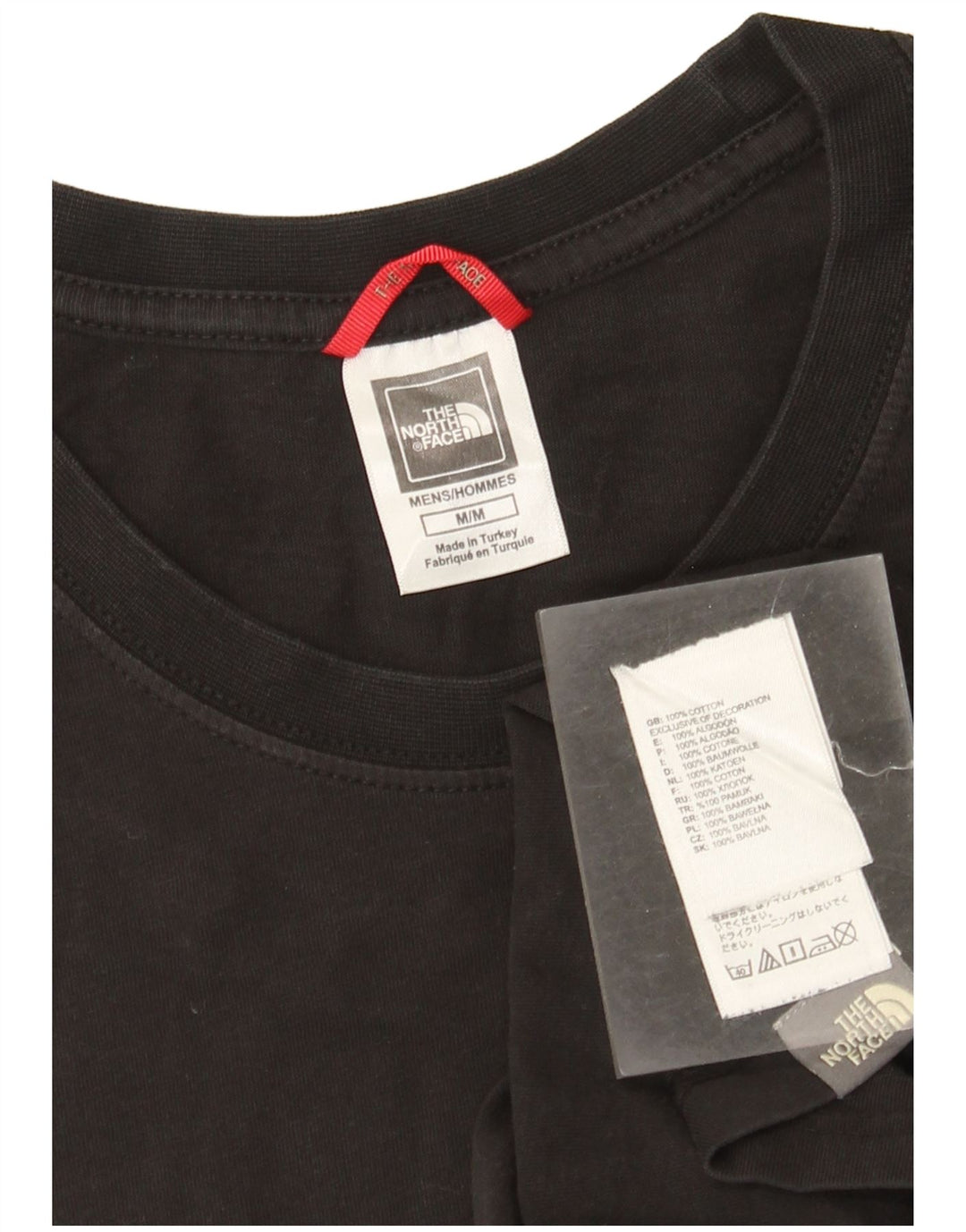 Tricou grafic pentru bărbați The North Face Top Medium Black Bumbac