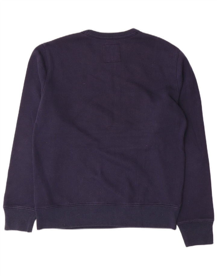 Pulover cu grafică Hollister pentru bărbați, mijlociu, bleumarin, color block