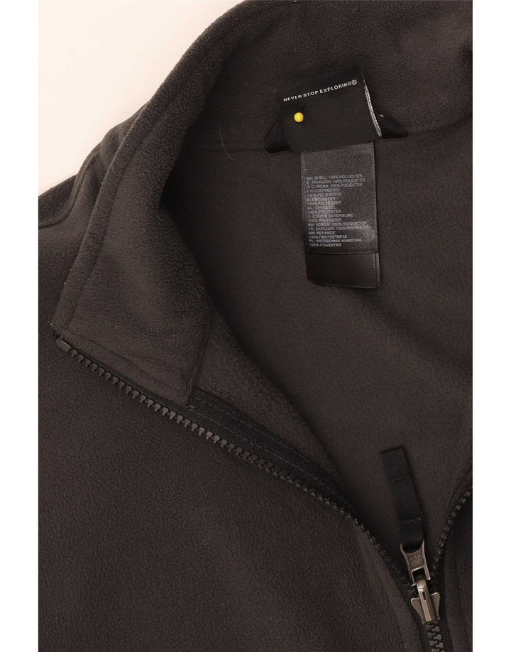 Jachetă polară pentru băieți The North Face 11-12 ani, mare, gri poliester