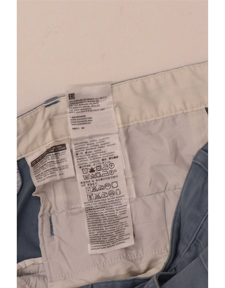Pantaloni scurti cargo pentru bărbați Dockers W34, mare, albastru, bumbac