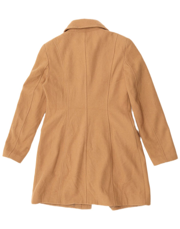 Pardesiu pentru femei Benetton UK 12 Medium Beige Lână