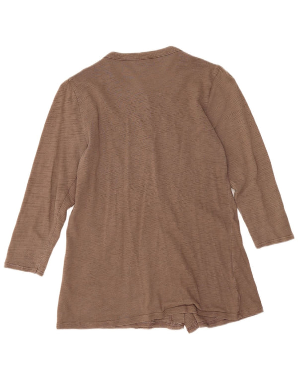 Bluză cămașă pentru femei Topshop cu mâneci 3/4 UK 8 Mic Gri