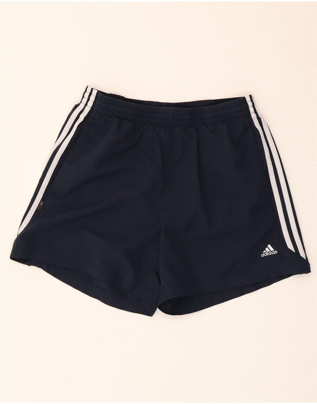 Pantaloni scurți sport Adidas pentru bărbați, poliester mediu bleumarin