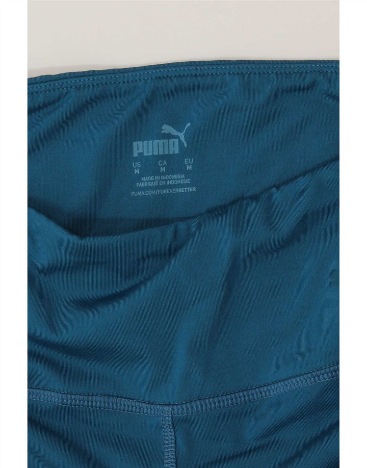 Leggings grafic Puma pentru femei UK 12 Medium Blue Colorblock Poliester