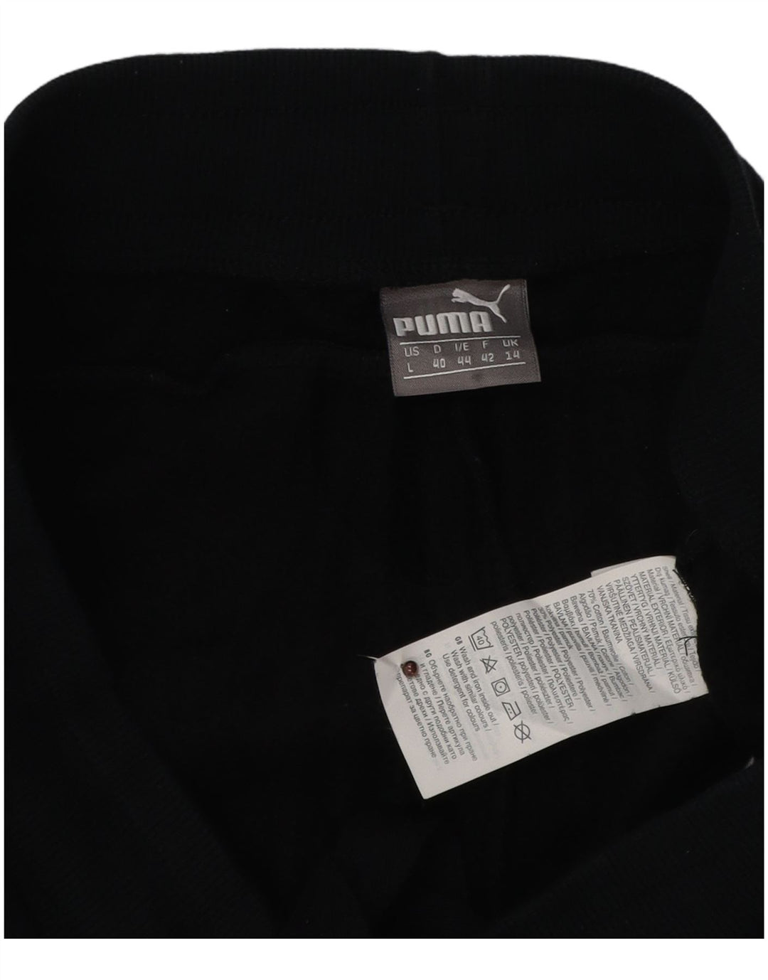 Pantaloni de trening PUMA pentru femei Pantaloni de jogging UK 14 Mare Bumbac bleumarin