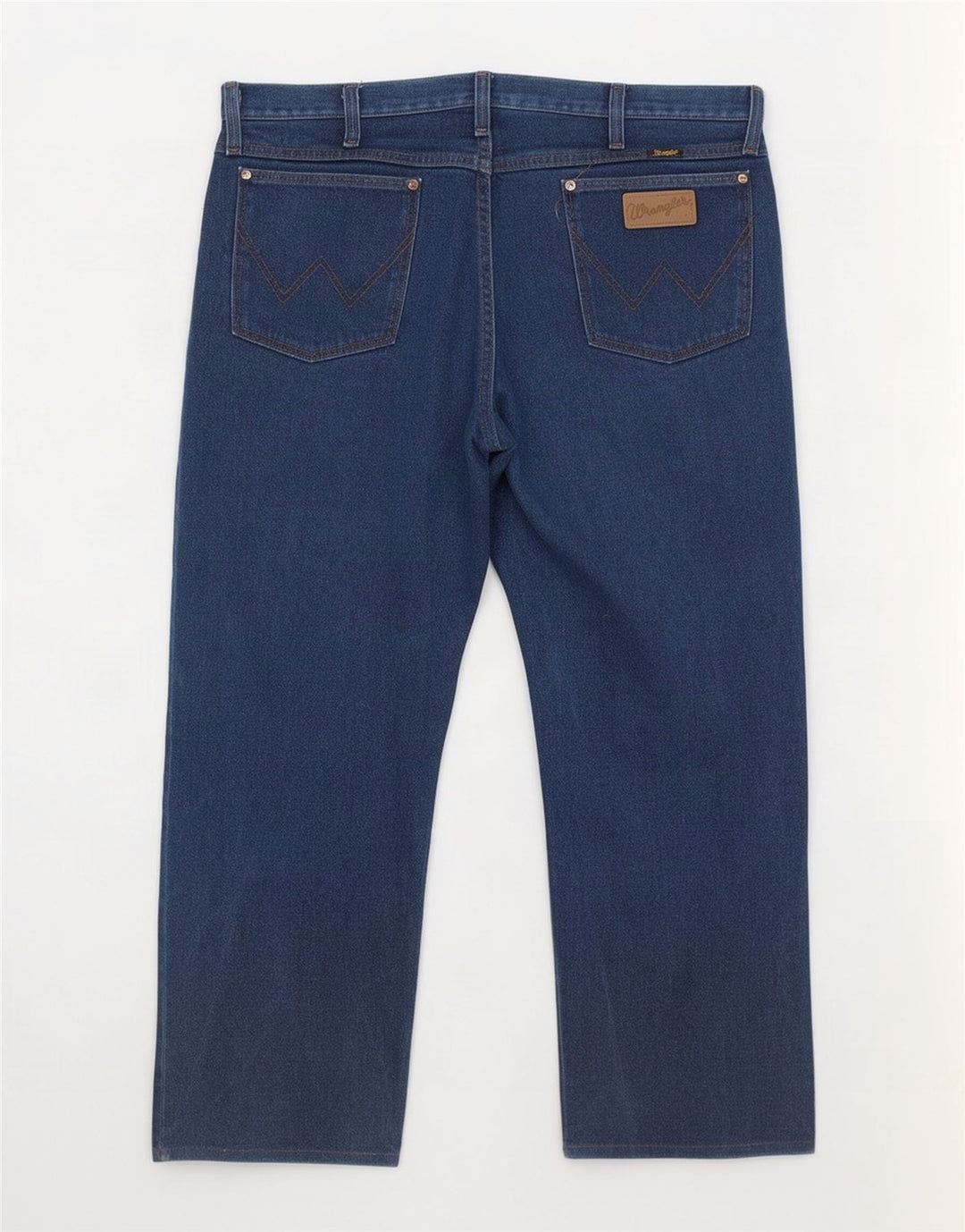 Blugi drepti pentru bărbați Wrangler W38 L26 bumbac bleumarin